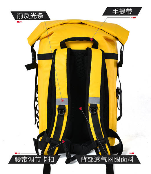 Resistente à água exterior dois ombros mochila de pé longo mochila de mergulho equipamento de mergulho mochila de mergulho mochila de mergulho mochila de fábrica de vendas diretas