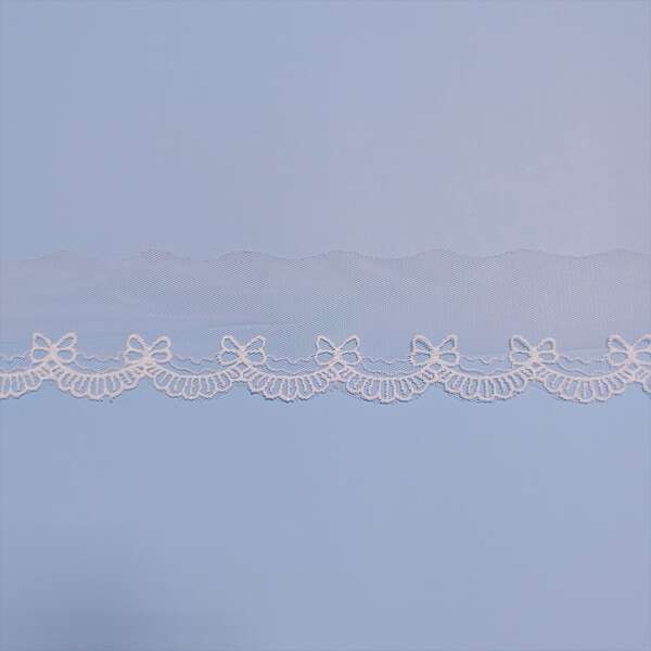 Bordado de Lace para Vestido de Noiva