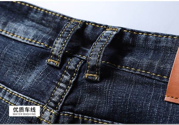 Fabricante de vendas diretas de jeans fina de verão de 2026 para homens de calça reta corpos flexíveis calças de lazer para homens jovens calças