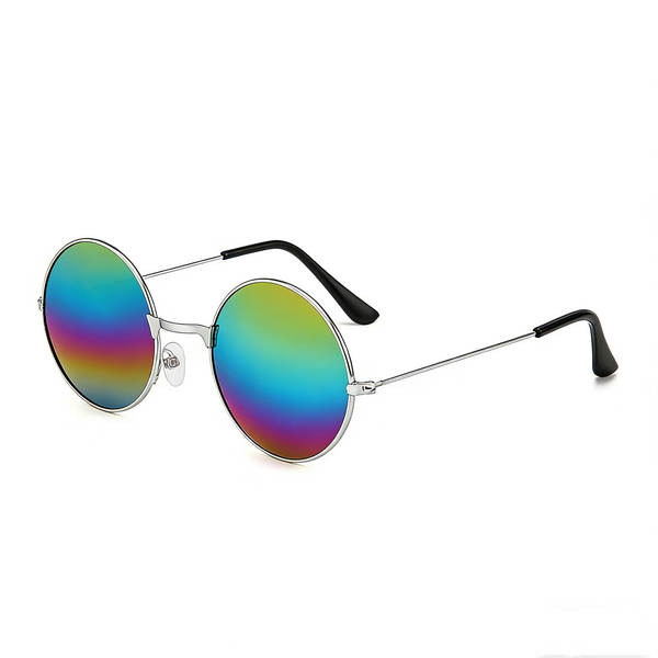 Novo modelo de óculos de sol redondos coloridos para óculos de sol marinho