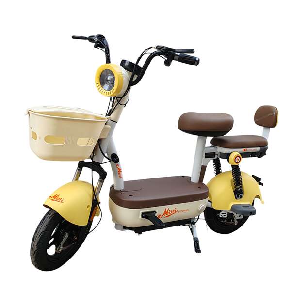 Carro elétrico de alta velocidade com capacidade para 48v para auxiliar os alunos com bicicleta elétrica leve