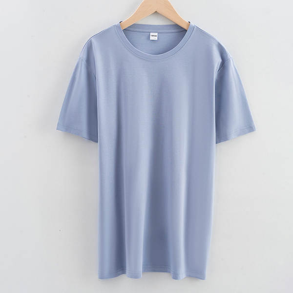 Camiseta masculina de algodão branca
