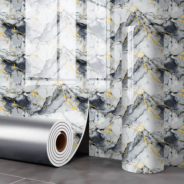Papel de Parede Autocollante Imitação Mármore