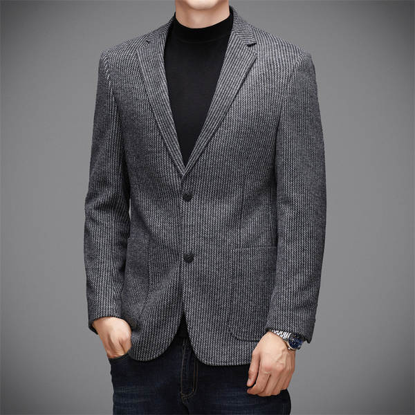 Terno de lã masculino