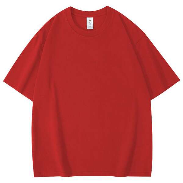 T-shirt feminino de pulso curto personalizado logo de trabalho camisa cultural de 220 gramas de algodão puro camisa feminina