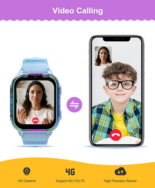 Relógio Smart 4G para Crianças
