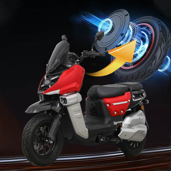 Modelos de veículos de comércio exterior de alta potência de motos elétricas de tanques para adultos de duas rodas de skateboard com suporte