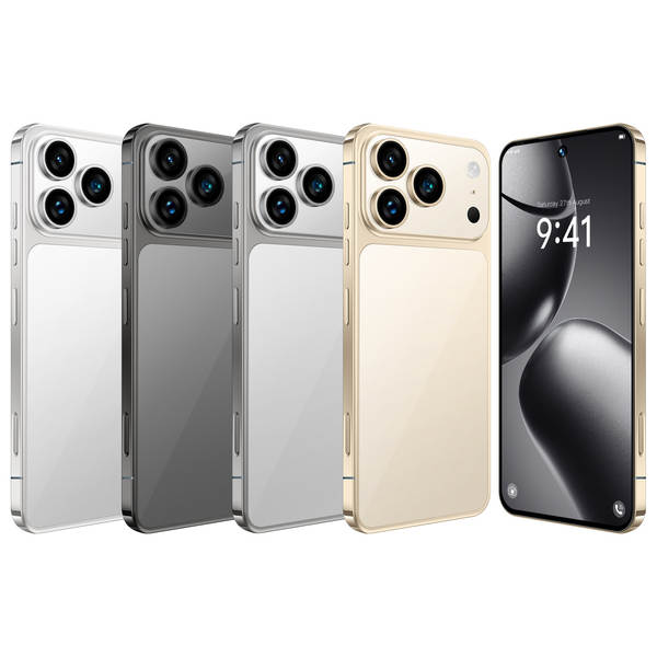 Transfronteiriço 17Promax telemóvel novo não desmontado indústria inteligente máquina original 5G alta distribuição de três redes de smartphones