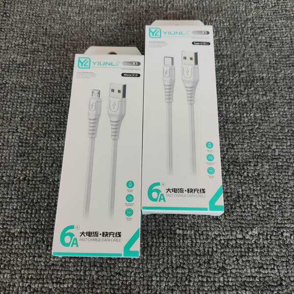 6A Cabo de Carregamento de Dados Rápido Celular USB Inteligente Compatível Completamente Compatível Cabo de Carregamento Android Tipo-C Fabricante