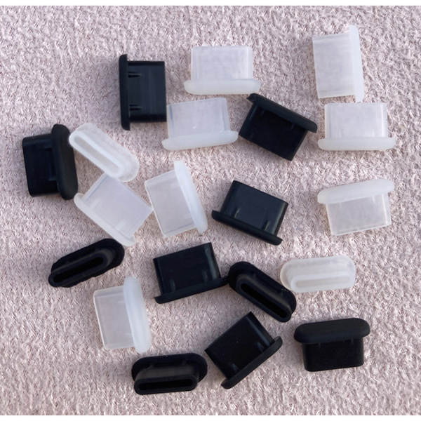 Tipec telemóvel silicone à prova de pó para Android C porta de carregamento Huawei Honor Oppo Xiaomi Vivo