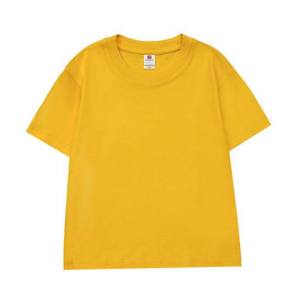 Camiseta infantil de algodão