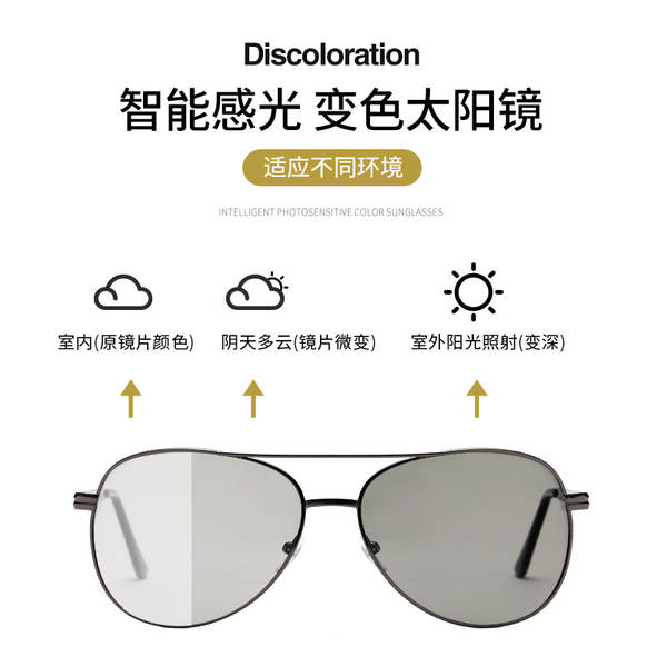 Óculos de Sol Masculino Estilo Aviador