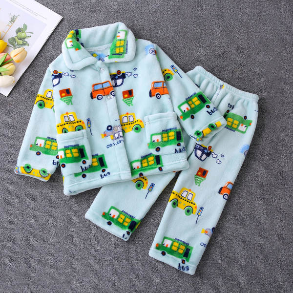 Pijama de flanela para criança