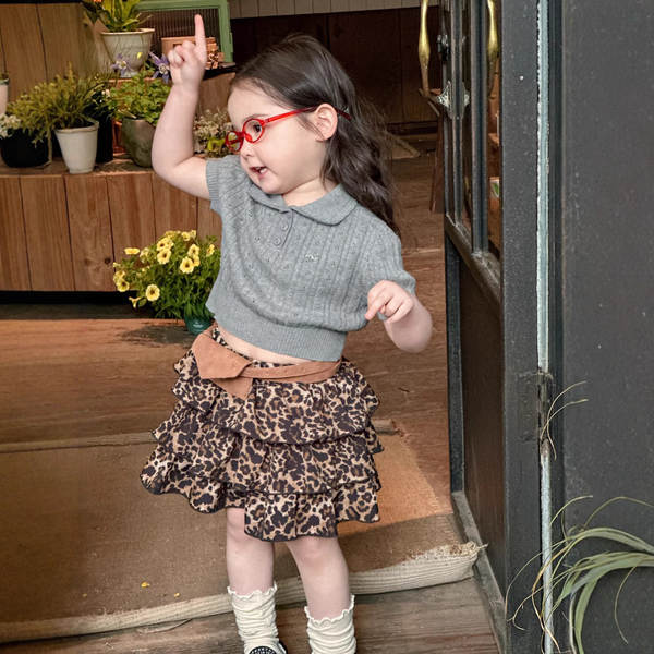 Vestido curto de verão para menina