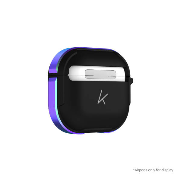 KZDOO para AirPods Pro2Pods4 Apple Bluetooth Headset Cave de proteção de metal Crashguard