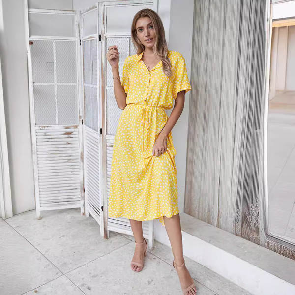 Vestido da Amazon para o verão de 2026 com mangas curtas