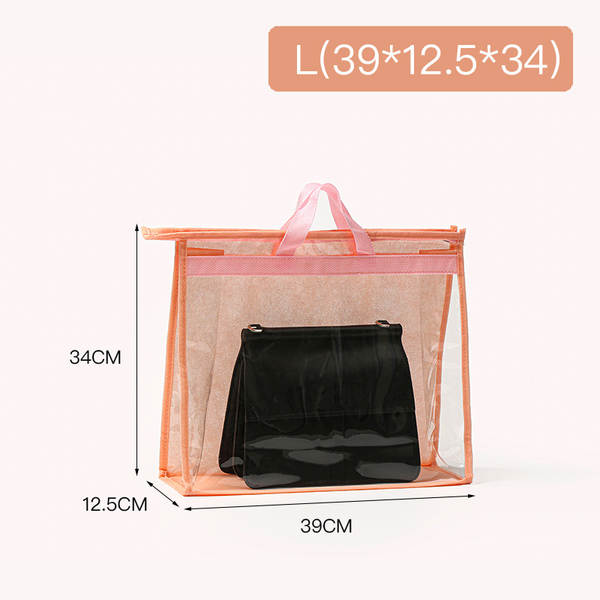 Saco de armazenamento de sacolas de alta capacidade do guarda-roupa suspenso de lixo de armazenamento do saco de armazenamento do PVC visível do saco de poeira