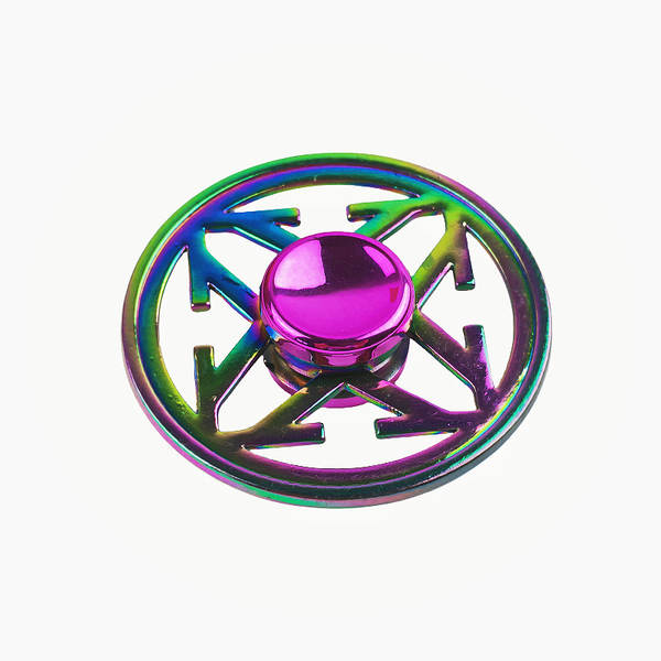 Mini Giratópio de Metal para Reduzir Estresse