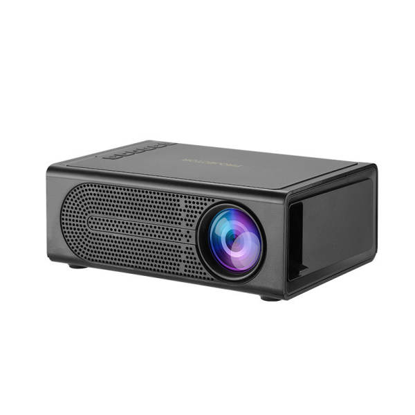 Transfronteiriço M200S Mini Projector portátil LED Telemóvel Cinema Doméstico Telemóvel Cabo Compatível Suporte 1080