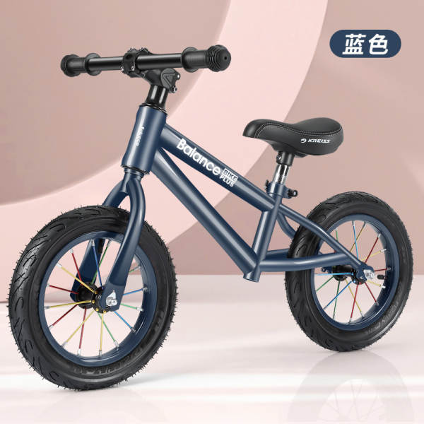 Carro de equilíbrio para crianças sem pé 2-7 anos 14 polegadas Crianças de bicicleta de equilíbrio Carro de equilíbrio para crianças