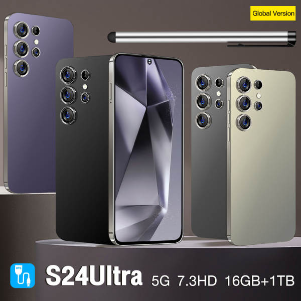 S24Ultra Explosivos Transfronteiriços 6,8 polegadas de alta definição 2+16 Android 3G Smartphone Comércio Exterior OTG