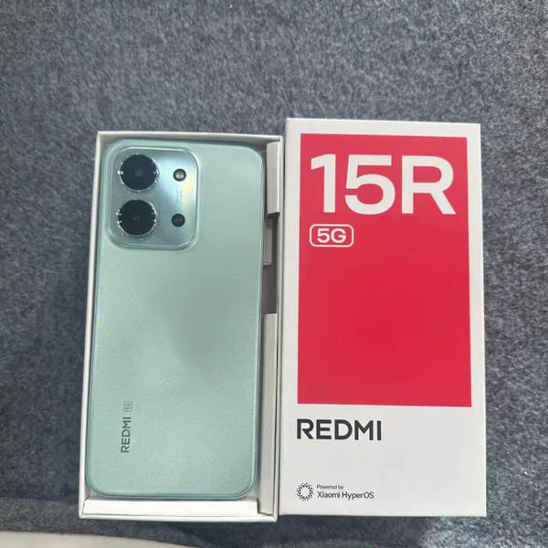 Novo Xiaomi Redmi Redmi 15R 5G celular inteligente para idosos grande fonte de som grande tela longa espera