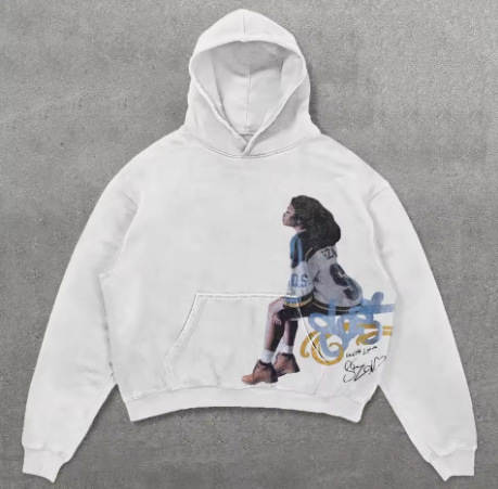 Moletom estampado estilo Y2K