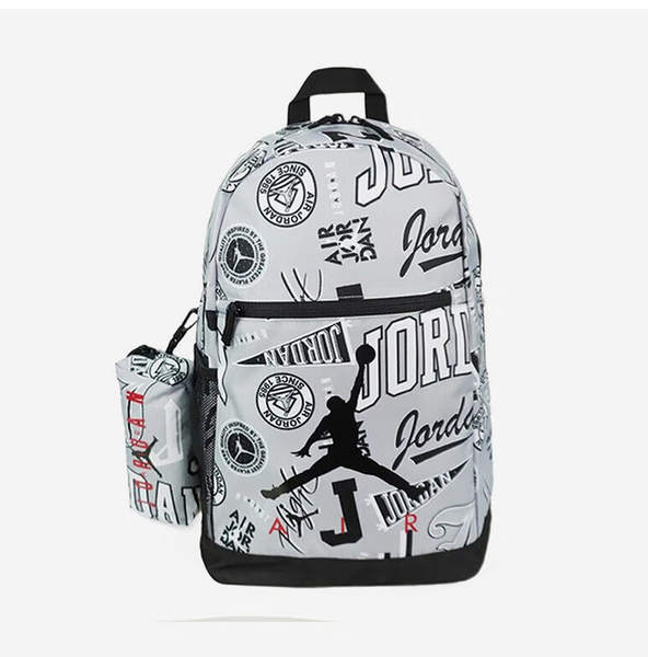 Nike JORDAN Crianças Motivação Motivação mochila de ombros clássica DJ5649-014