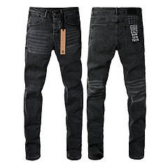Calça Jeans Masculina Reta com Efeito Desgastado