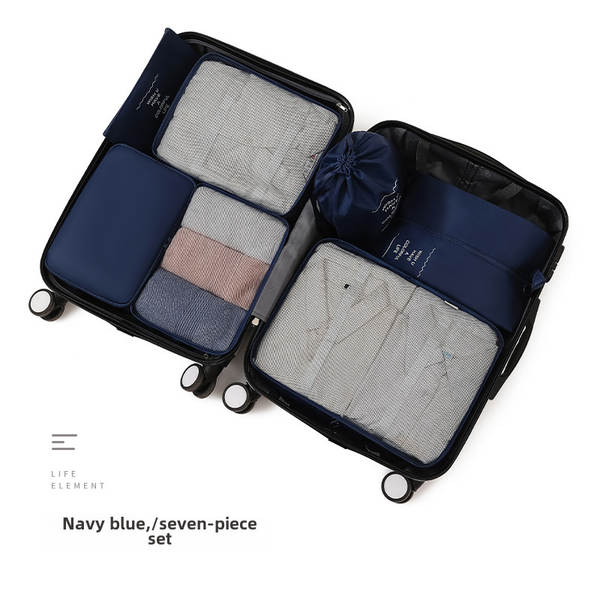 Kit de Organização de Viagem 7 Peças