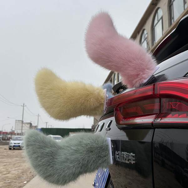 Cauda de Raposa Elétrica para Carro