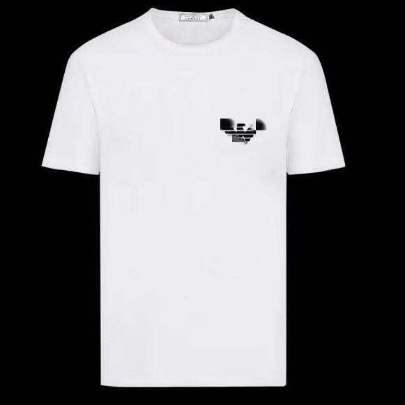 Camiseta Masculina Curta de Algodão