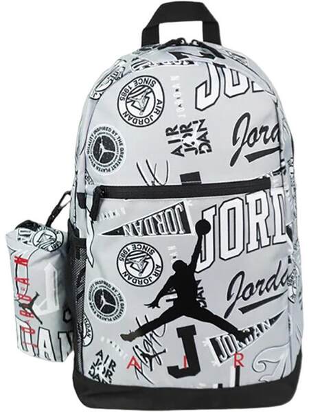 Nike JORDAN Crianças Motivação Motivação mochila de ombros clássica DJ5649-014