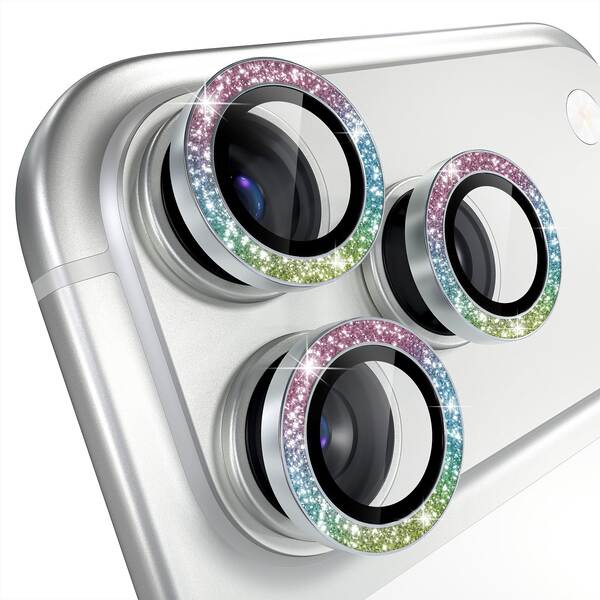 Acessórios de ecrã de metal para lentes do iPhone 17 Pro 16 Pro Max Cross Border Protective Film