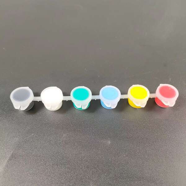 Pintura de acrílico 3 ml de 12 cores de coloração de coloração de bonecos de coloração para crianças pinturas de pintura artística fabricantes de lote