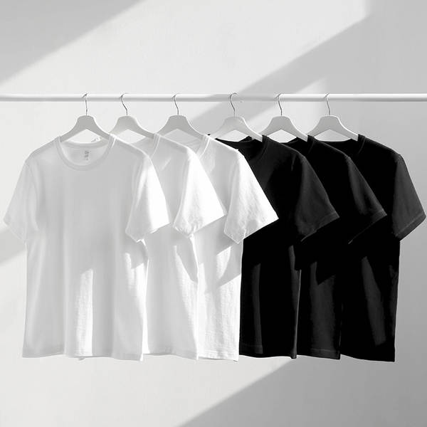 Camiseta branca de algodão