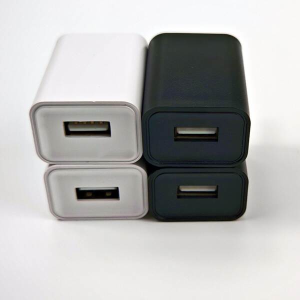 Carregador Android USB para smartphones 5V1A Carregador de viagem Adaptador de alimentação para carregador direto