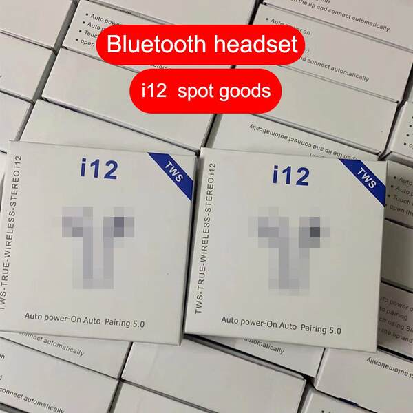 I12TWStouch control bluetooths macarons wireless headphon es