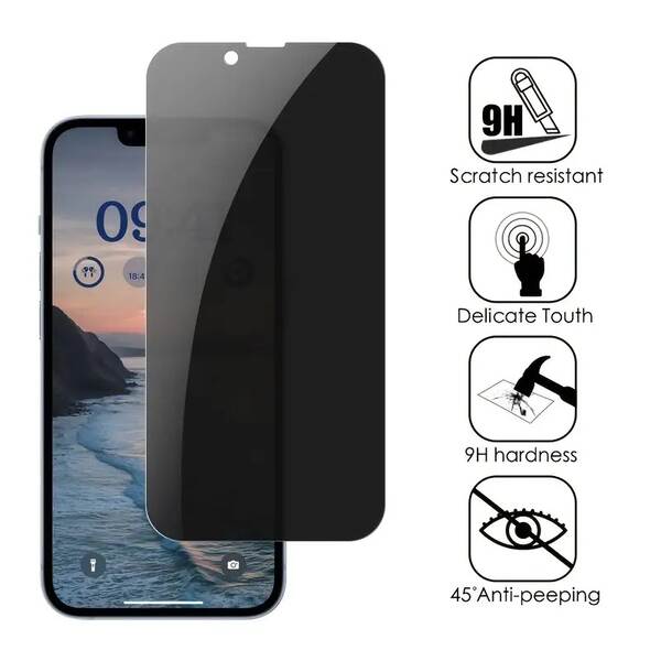 Para iPhone 17 16 15 14 13 12 11 Proteção de tela de privacidade