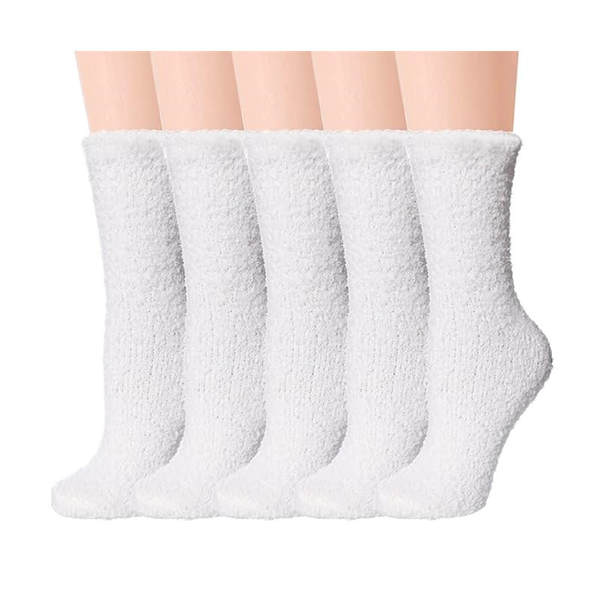Sapatilhas transfronteiriças puras de casaco de coral com meias-cabeças de outono e inverno para aquecimento doméstico Sapatilhas de chão femininas com toalhas espessas Sapatilhas