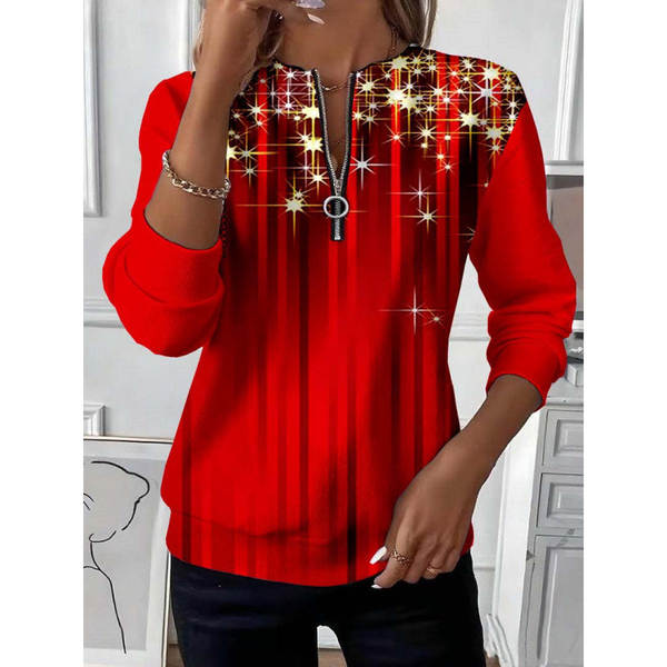 Outono Novo Modelo Europeu e Americano Lingerie Feminino T-Shirt Pós-Símia Vintage Camiseta Desportiva