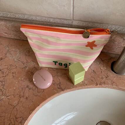 Tagi. "Tapi Star" impressão bonita de tiras portáteis embalagem compartilhada 4 pacotes de sacos de retenção