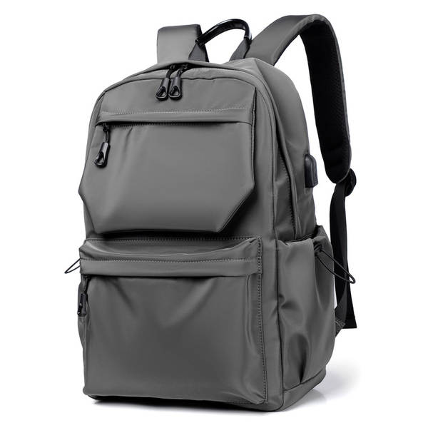Transfronteiriço de entretenimento duplo ombro mochila masculina de viagem ao ar livre mochila de viagem à prova d'água computador mochila de viagem de moda