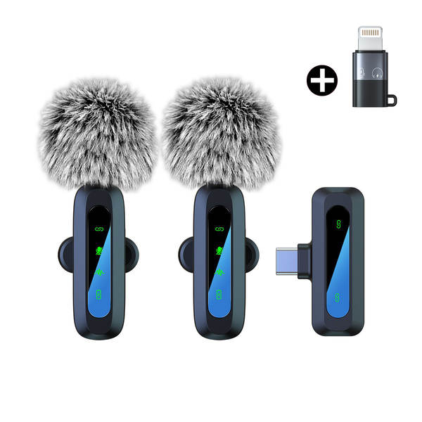 Transfronteiriço Modelo Privado Novo J3 Um Track Dois Cravos Sem Fio Microfone Transmissão ao Vivo Rádio Redução de Ruído Microfone sem Fio