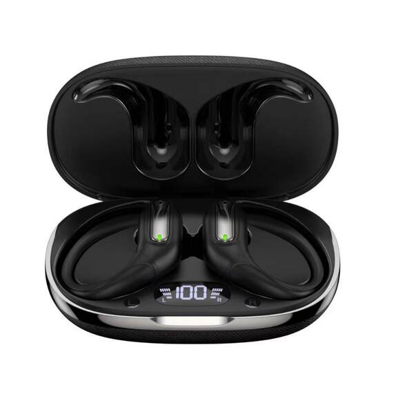 Transfronteiriço explosivo T17 fone de ouvido sem fio Bluetooth TWS pendurado fone de ouvido movimento à prova d'água 5.3 fábrica de realização direta sem ouvido