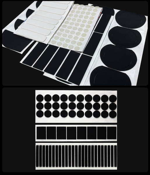 Fabricante personalizado de almofadas de silicone de malha de borracha preta para almofadas de borracha de silicone antiderrapante