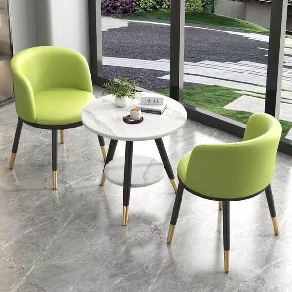 Balcão Cadeiras de mesa de lazer Red Red Red simples barato moda cadeira de vento nórdica cadeira de mesa moderna combinação kit transfronteiriço