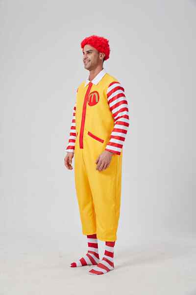 Traje de Palhaço Mac Donald para Homem