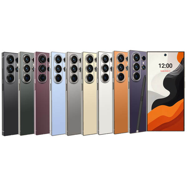 S26 Ultra Smartphones Transfronteiriços Android de 7,3 polegadas com suporte ao NFC