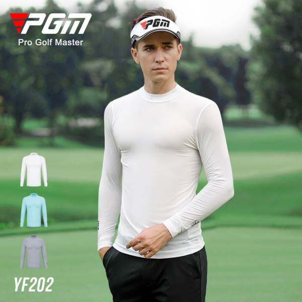 PGM fornecedor direto de camisa de golfe para homens camisa de longas mãos para homens camisa de verão gelado de proteção solar